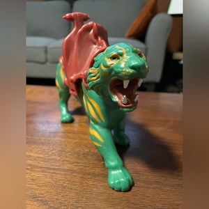 ⚡️Vintage Cringer Battlecat 1983 He-Man Masters Of The Universe Mattel Taiwan⚡️
